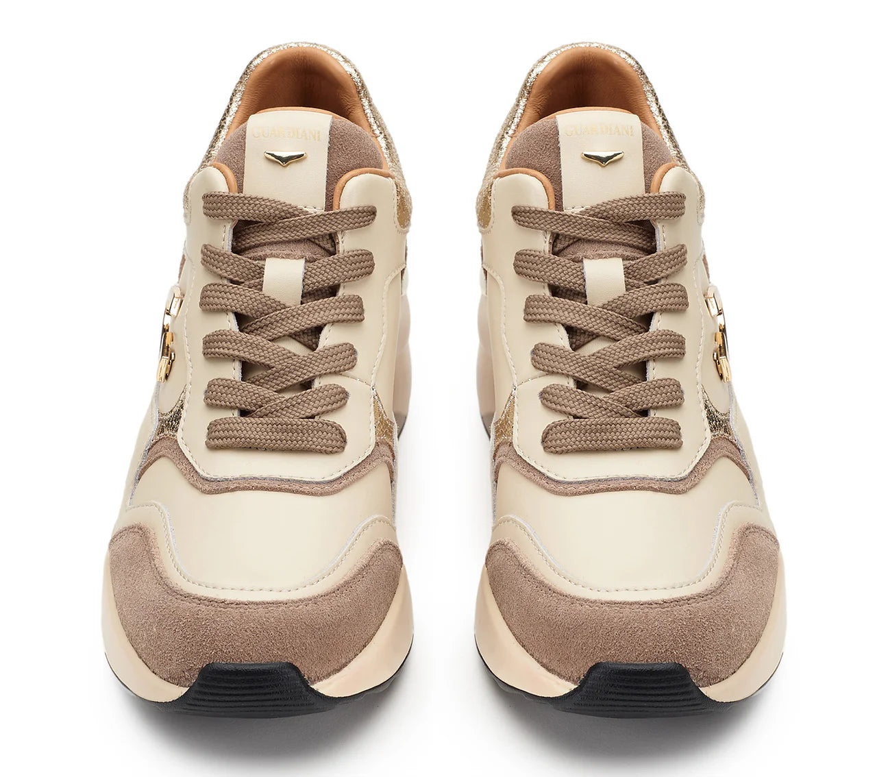 Guardiani Scarpe da Donna Colore Beige Art.SYD 4341 LOW W