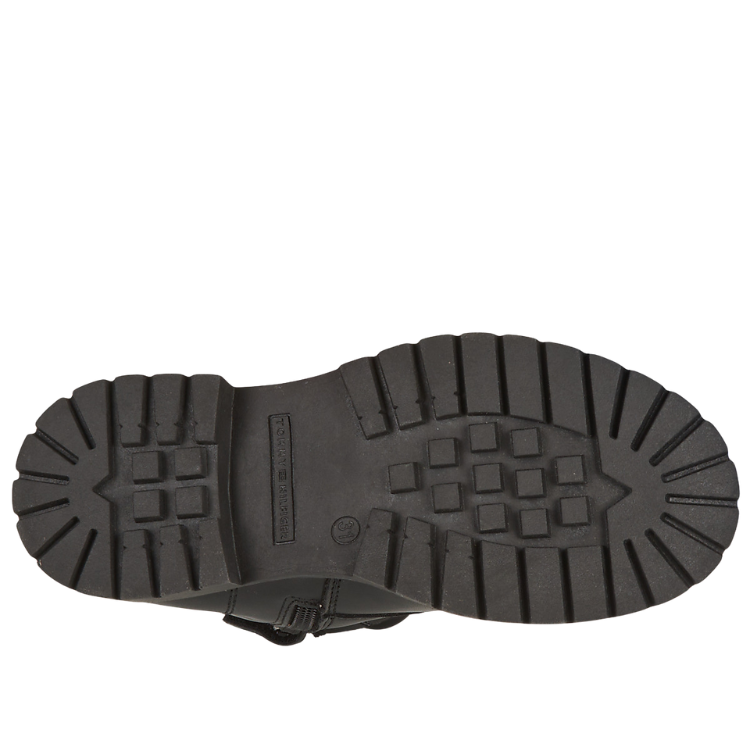 Tommy Hilfiger Stivaletti da Donna in pelle Art.T3A5-33015-1355999 Col.Nero