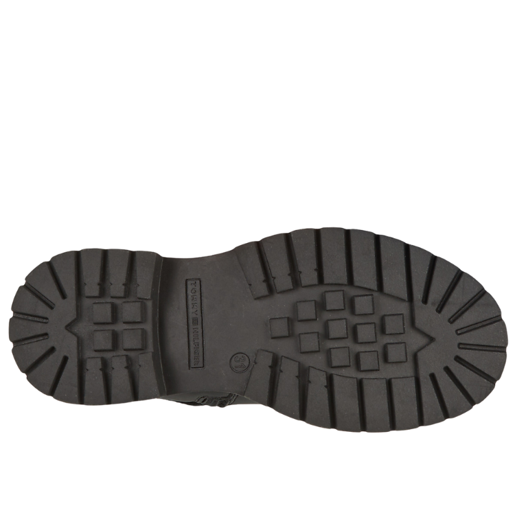 Tommy Hilfiger Stivaletti da Donna in pelle Art.T3A5-33016-1355999 Col.Nero