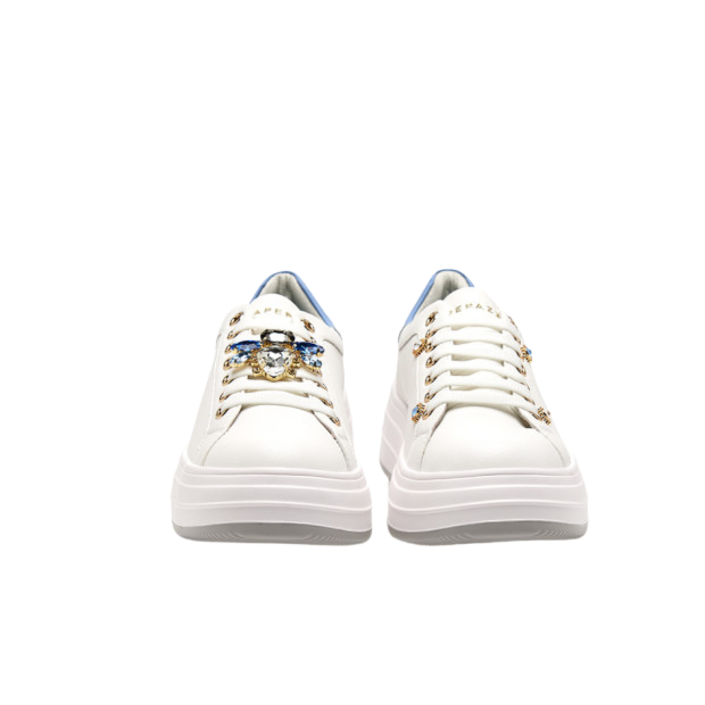 Apepazza scarpe da Donna in pelle bianca S5LIFTY09/LEA