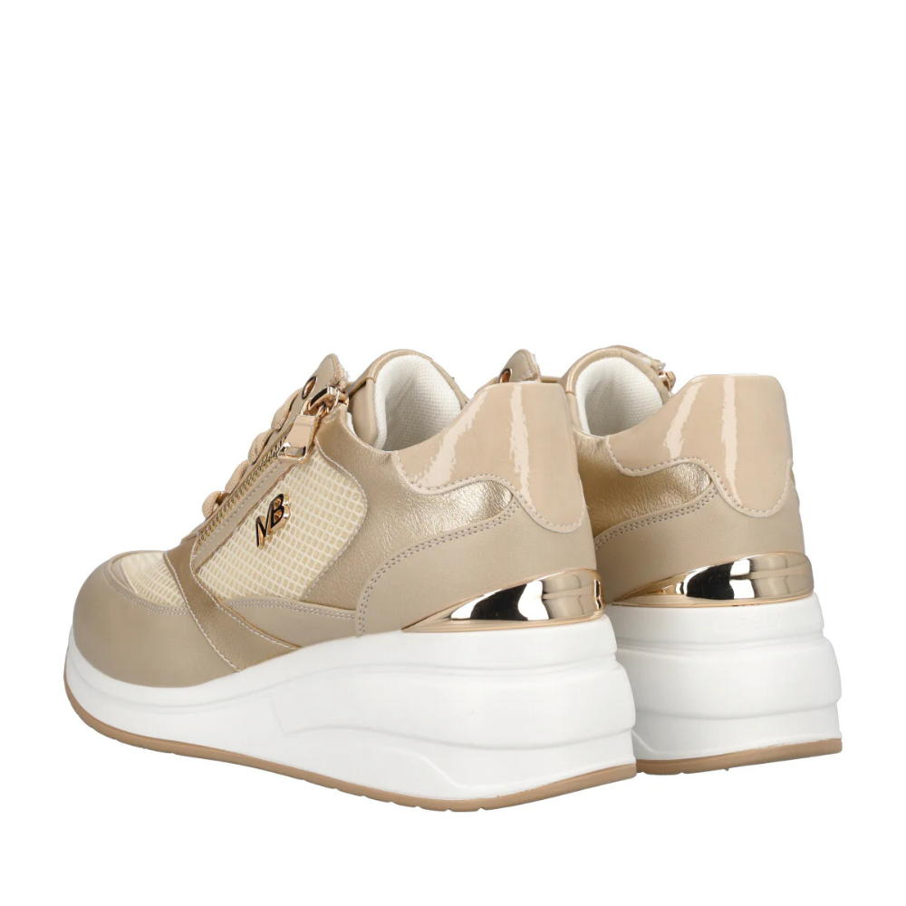 Mariella Burani Scarpe da Donna con zeppa Beige Art.51750