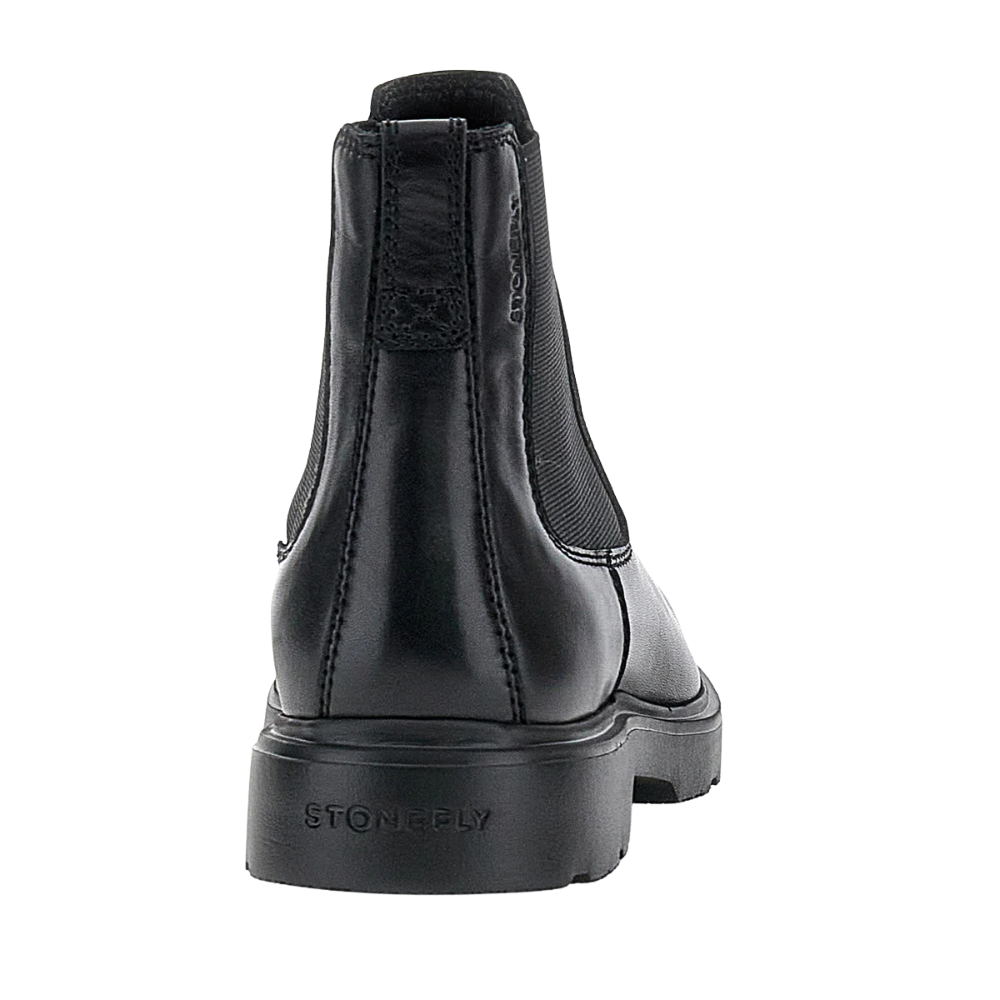 Stonefly Stivaletto da Uomo Chelsea Boot in pelle nero Art.219808 000