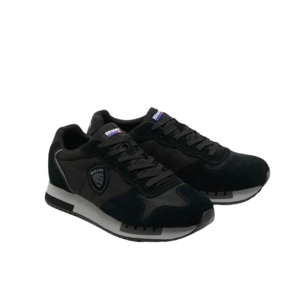 Blauer Scarpe da Uomo Art.F5QUEENS05/MES Col.Nero