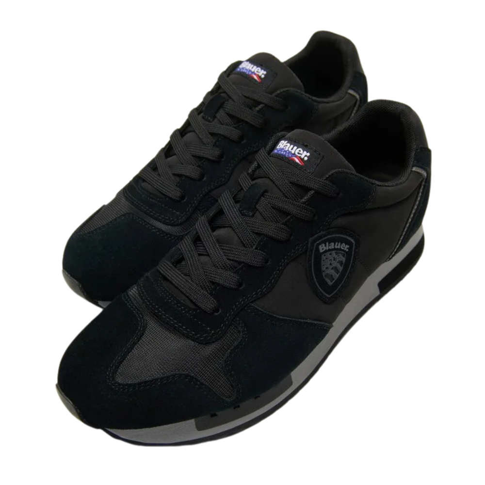 Blauer Scarpe da Uomo Art.F5QUEENS05/MES Col.Nero