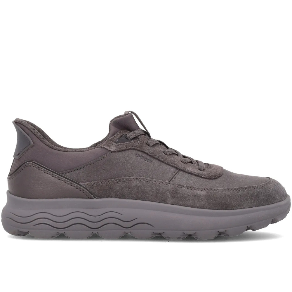 Geox Scarpe da Uomo U SPHERICA PLUS A - NAPPA+SUED Col.Grigio