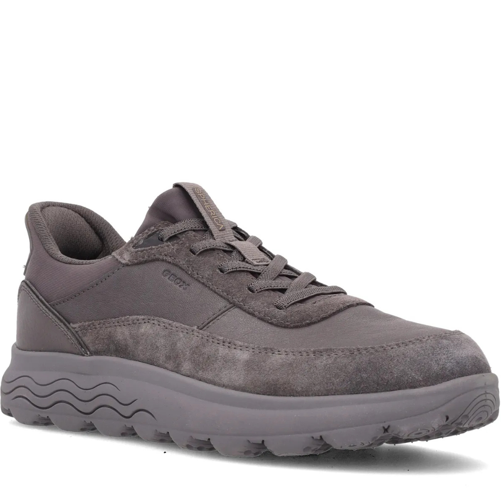 Geox Scarpe da Uomo U SPHERICA PLUS A - NAPPA+SUED Col.Grigio