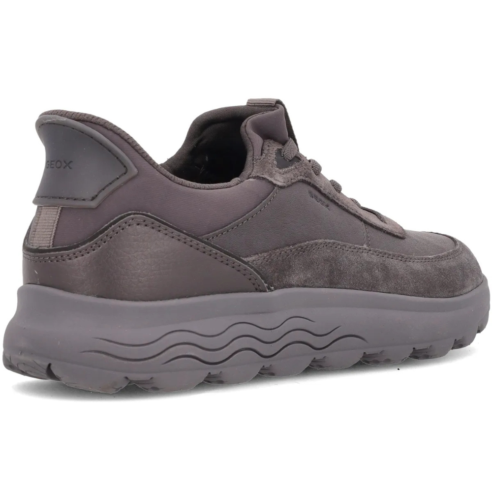 Geox Scarpe da Uomo U SPHERICA PLUS A - NAPPA+SUED Col.Grigio