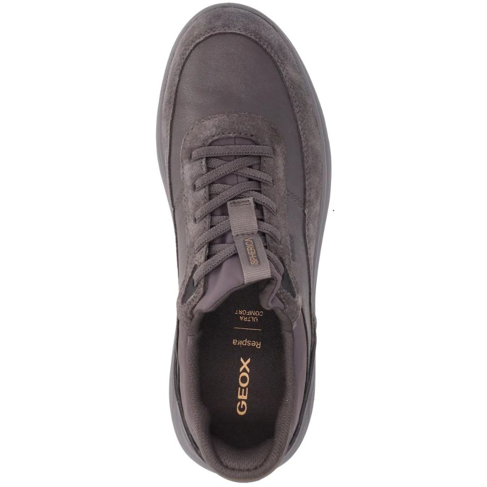 Geox Scarpe da Uomo U SPHERICA PLUS A - NAPPA+SUED Col.Grigio
