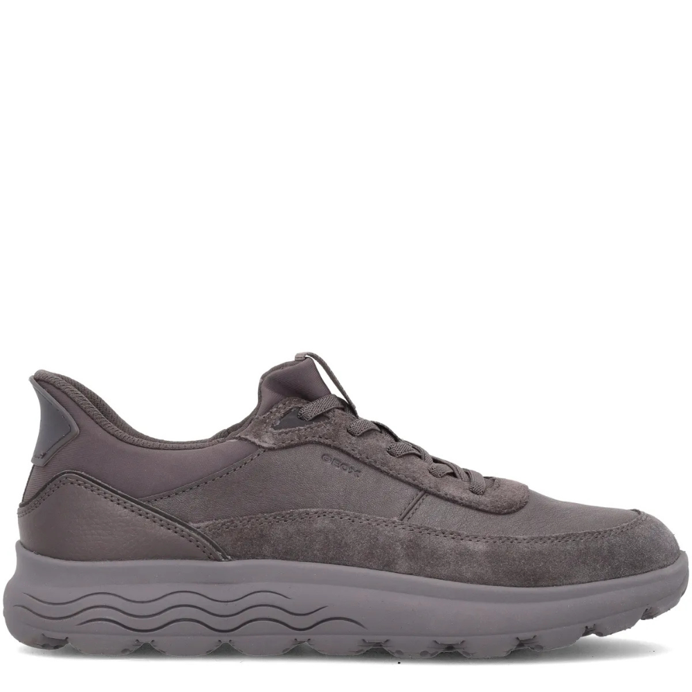Geox Scarpe da Uomo U SPHERICA PLUS A - NAPPA+SUED Col.Grigio