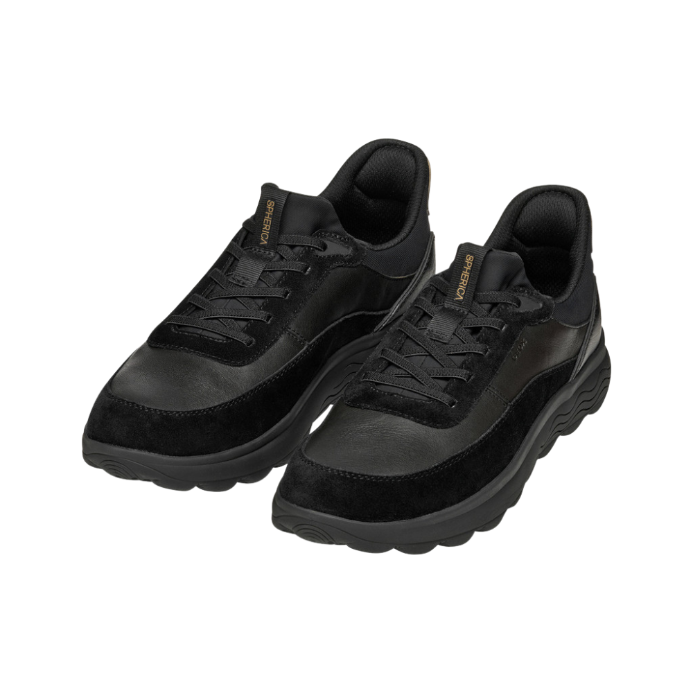 Geox Scarpe da Uomo Art.U SPHERICA PLUS A - NAPPA+SUED Col.Nero