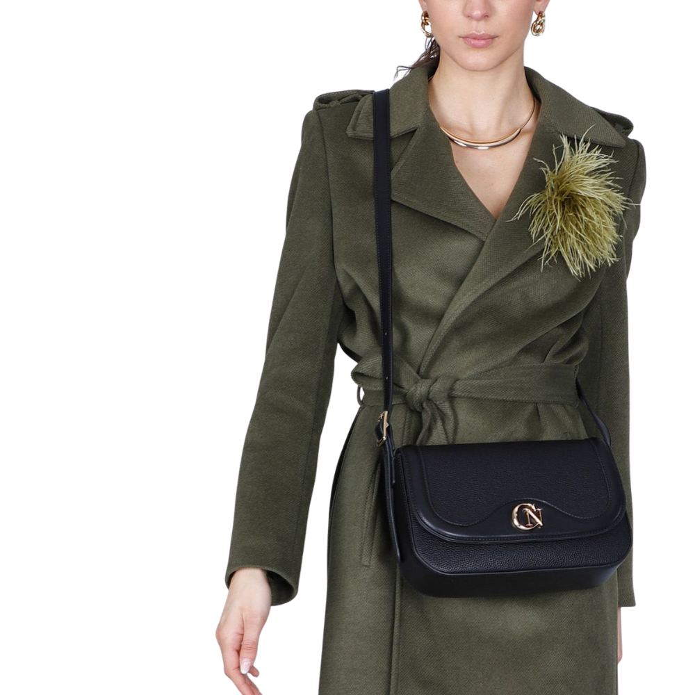 Cafènoir Borsa da Donna con tracolla Art.C3MA0906 Col.Nero