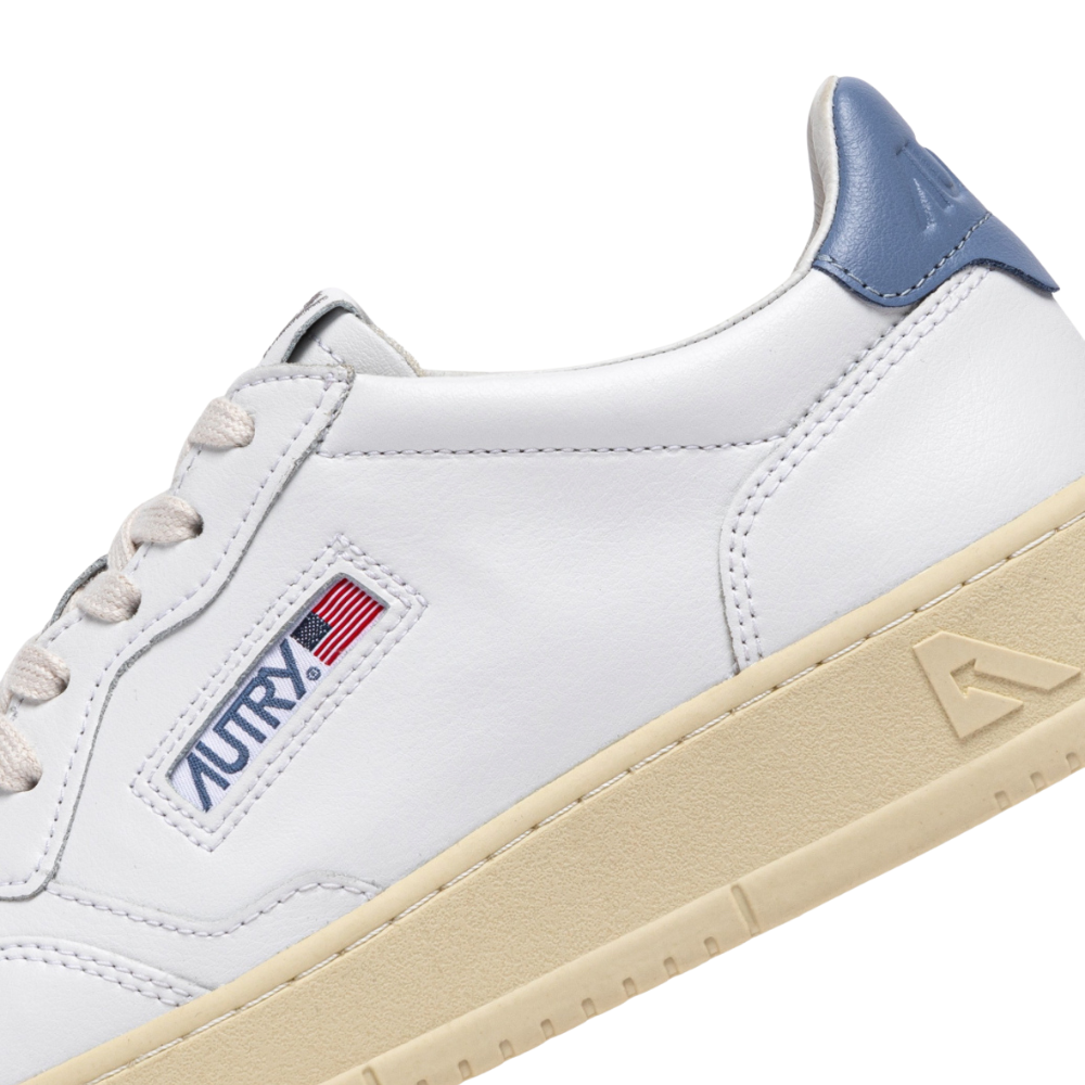 Autry Medalist Low Scarpe da Donna in pelle Bianca Art.AULW LL89