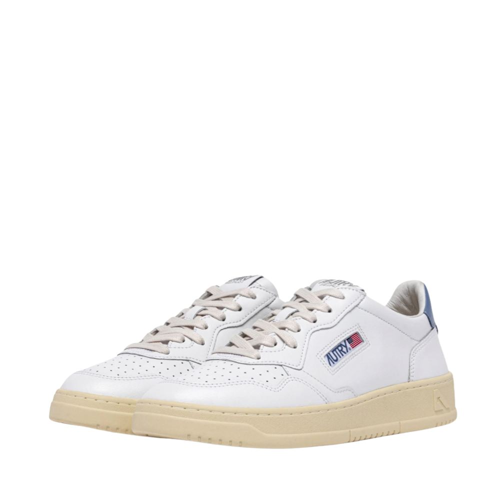 Autry Medalist Low Scarpe da Donna in pelle Bianca Art.AULW LL89