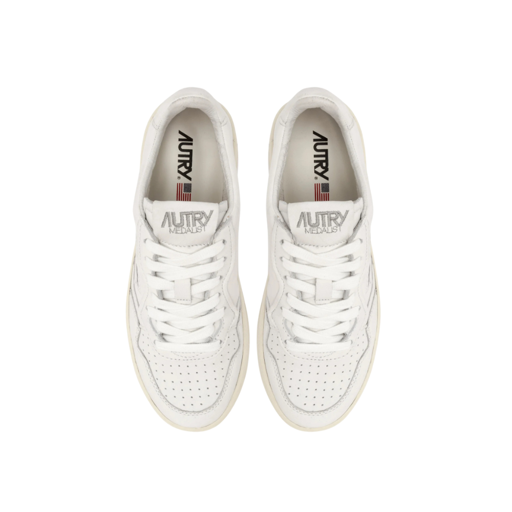 Autry Medalist Low Scarpe da Donna Art.AULW LL15 Col.Bianco
