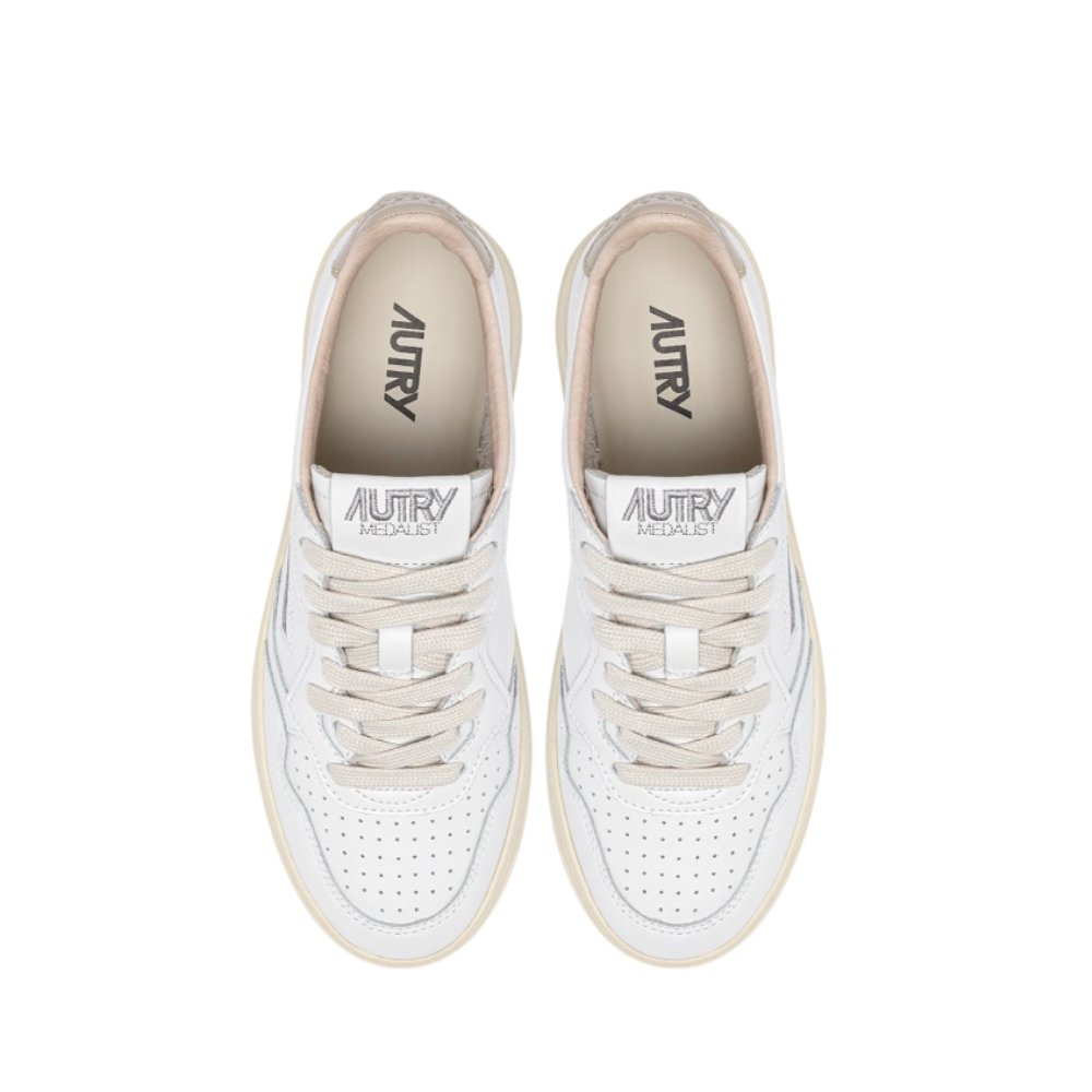 Autry Medalist Low Scarpe da Uomo Art.AULM LL87 Col.Bianco