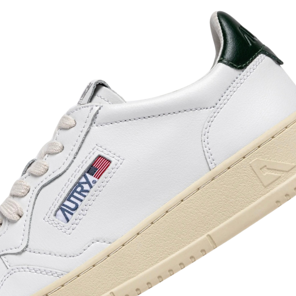 Autry Medalist Low Scarpe da Uomo Art.AULM LL47 Col.Bianco/Verde