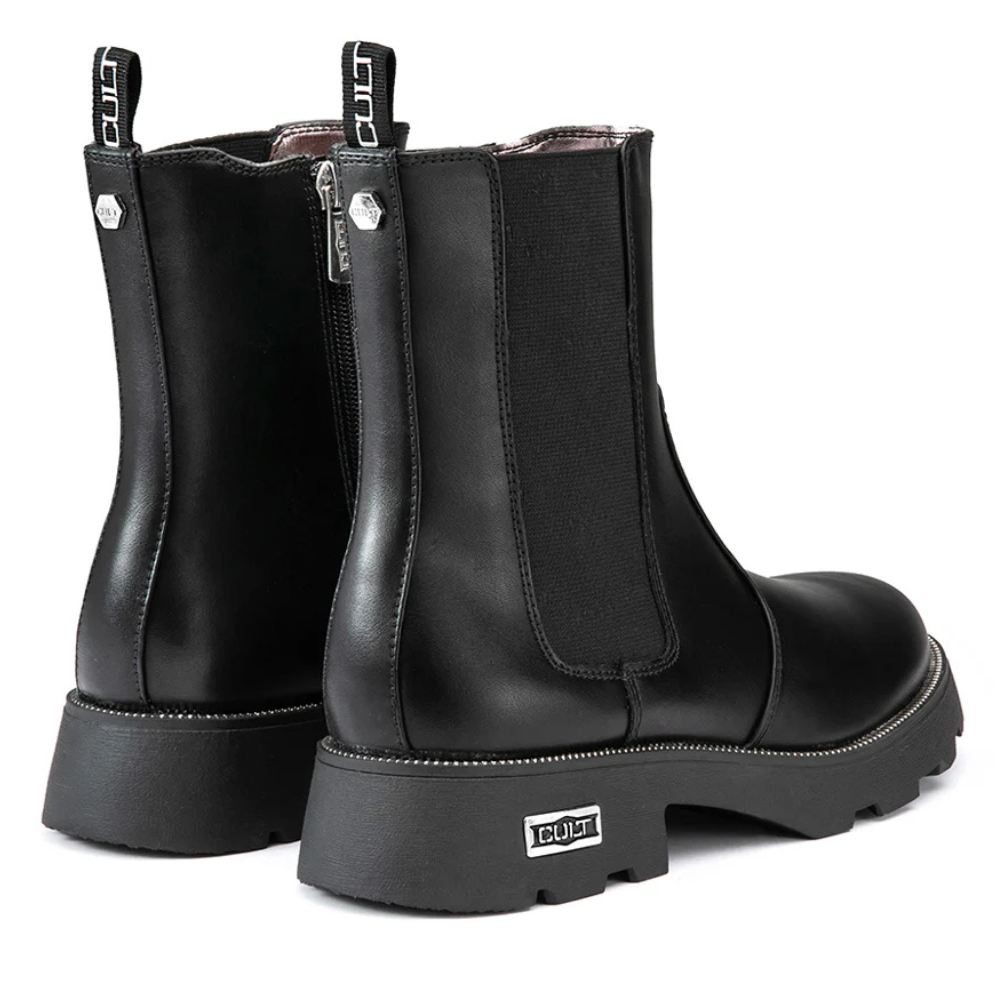 Cult Stivaletti da Donna in pelle Art.T234 Col.Nero