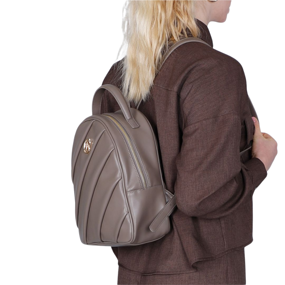 Cafènoir Zaino da Donna in pelle Art.C3WD0910 Col.Fango