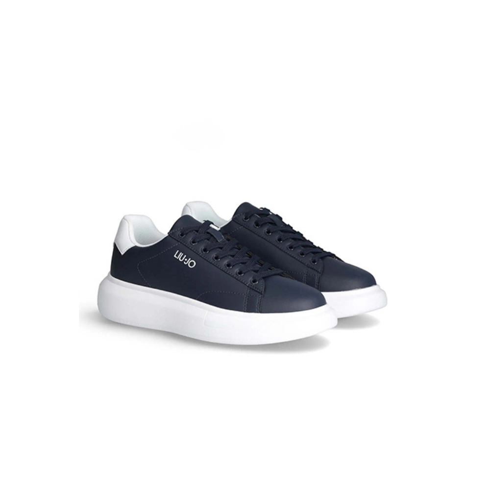 LIU JO BIG 01 S3342 7B4027PX474 BLUE NAVY/WHITE SCARPE DA UOMO