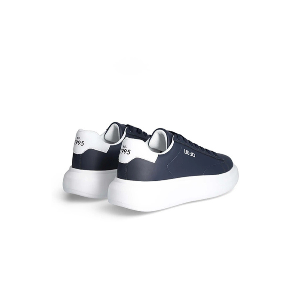 LIU JO BIG 01 S3342 7B4027PX474 BLUE NAVY/WHITE SCARPE DA UOMO