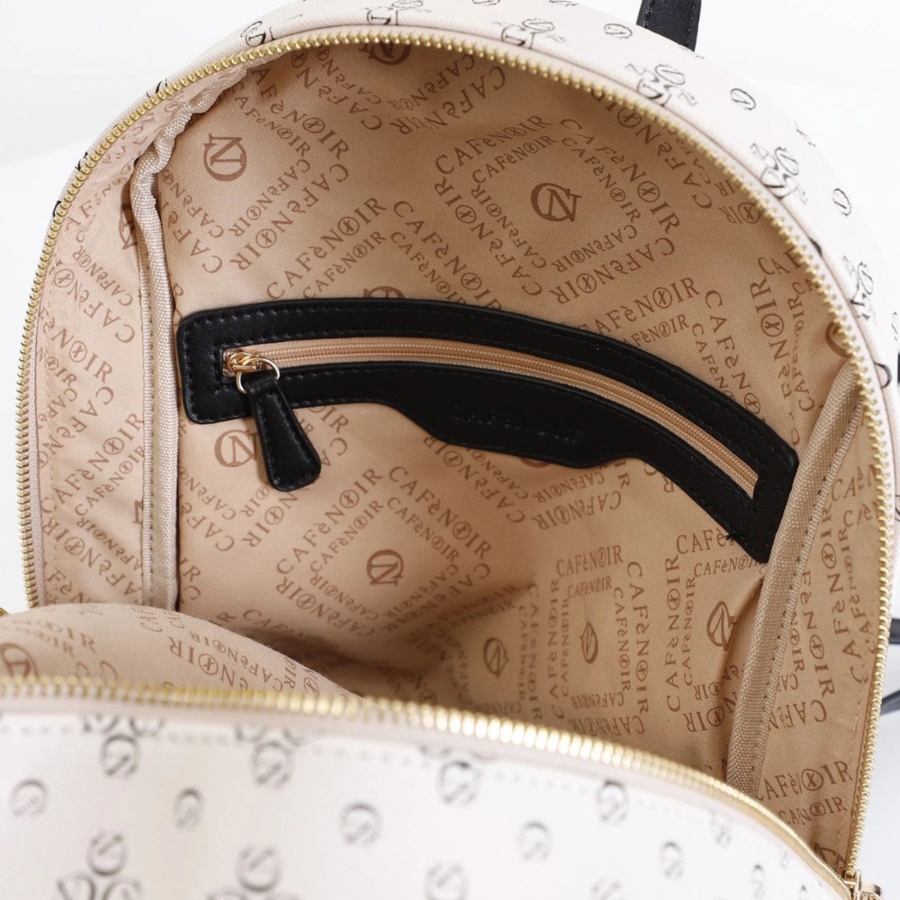 Cafènoir Zaino Donna in pelle bianco NF0814