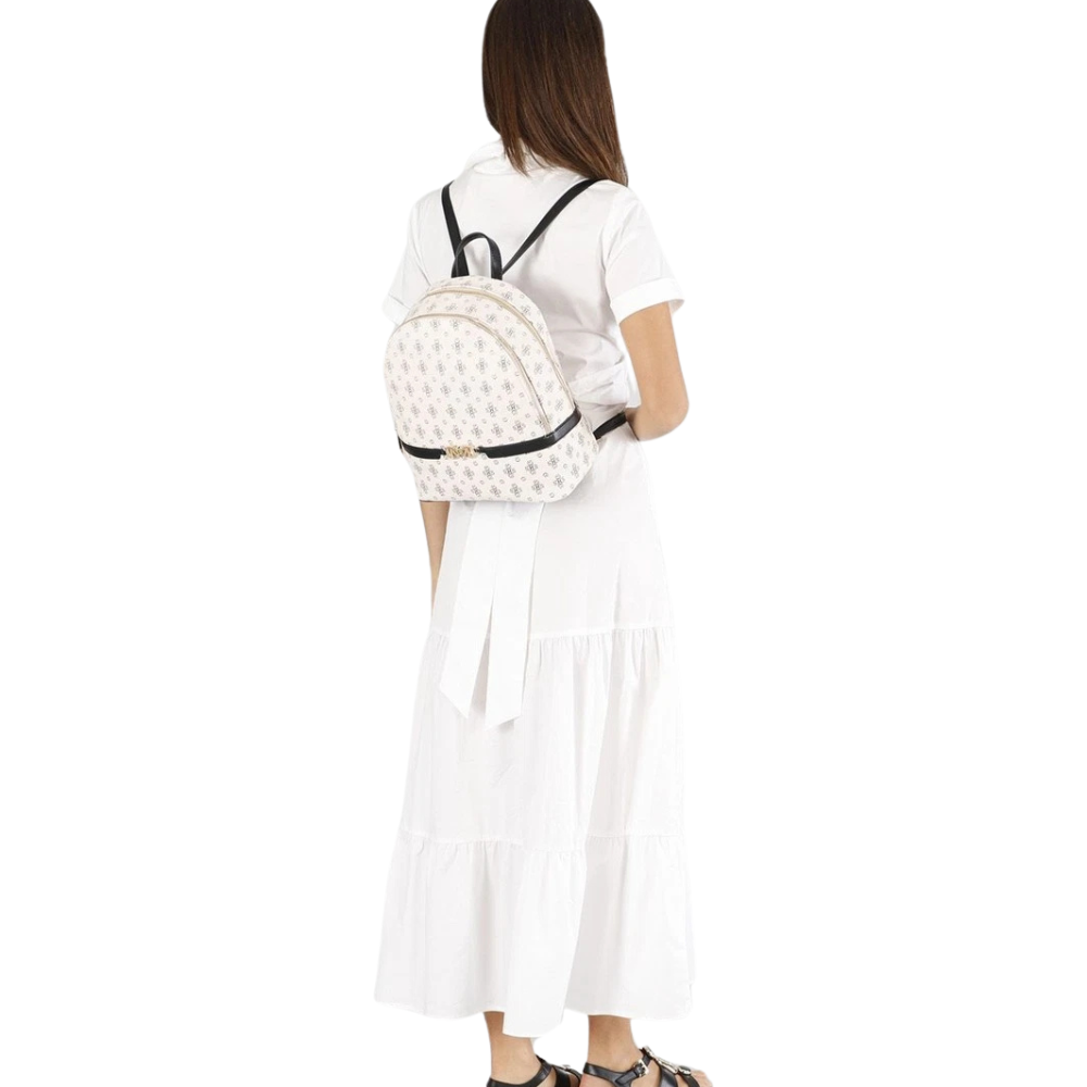 Cafènoir Zaino Donna in pelle bianco NF0814