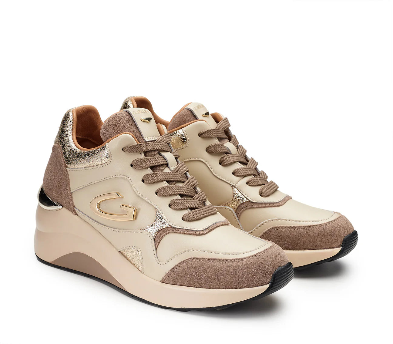 Guardiani Scarpe da Donna Colore Beige Art.SYD 4341 LOW W