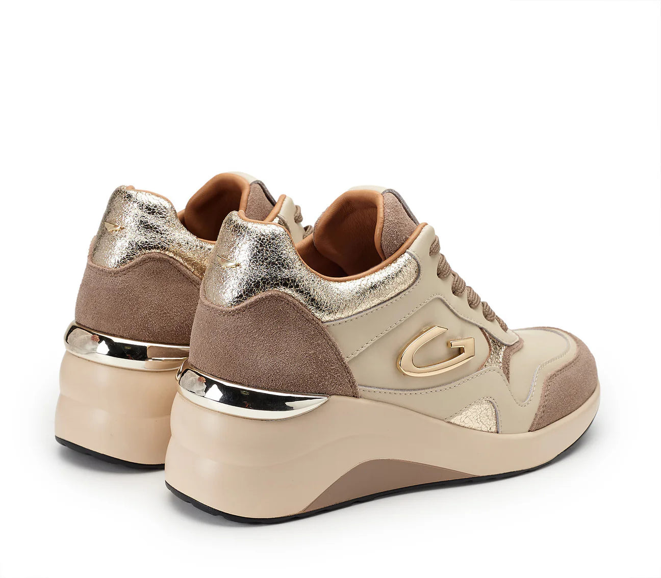 Guardiani Scarpe da Donna Colore Beige Art.SYD 4341 LOW W
