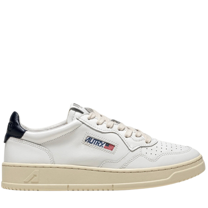 Autry Medalist Scarpe da Uomo Art.AULM LL12 Col.Bianco/Blu Navy