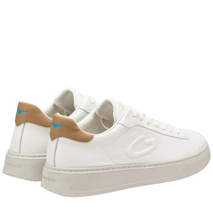 Guardiani Scarpe da Uomo Art.NEW ERA 4518 Col.Bianco/Marrone