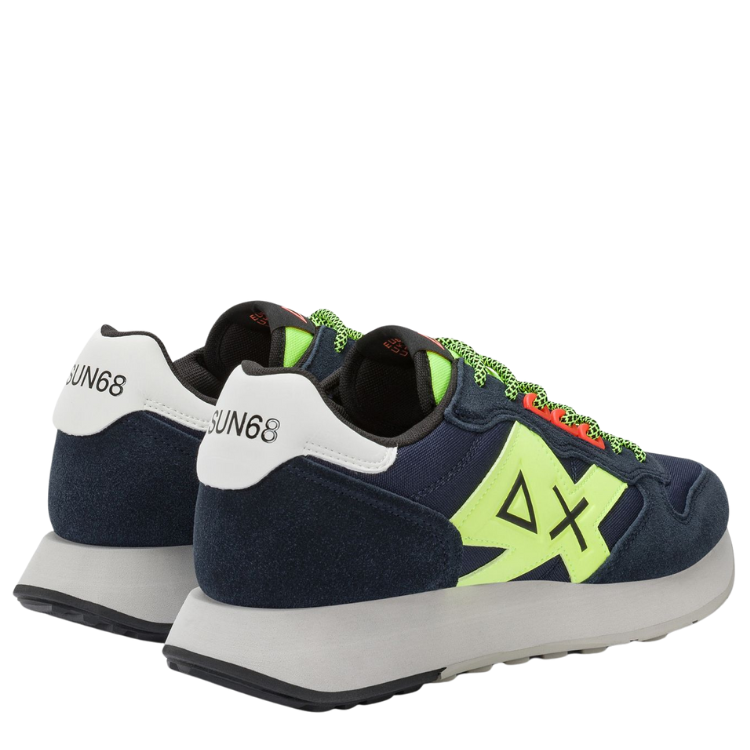 Sun68 Jaki 2.0 Fluo Scarpe da Uomo Art.Z35113 Col.Blu