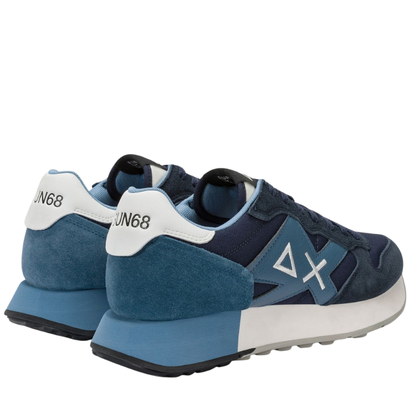 Sun68 JAKI SOLID Scarpe da Uomo Art.Z45113 Col.Blu Navy