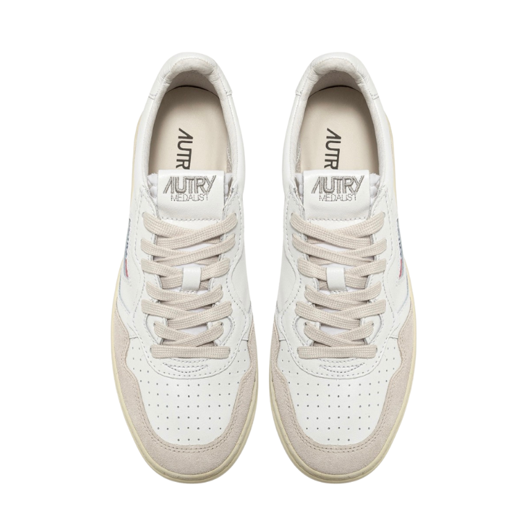 Autry Medalist Low Scarpe da Donna Art.AULW LS33 Col.Bianco