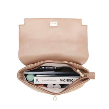 Queen Helena Zaino da Donna in camoscio e similpelle Art.LW198 Col.Beige