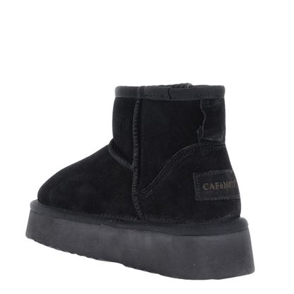 Cafènoir Stivaletti da Donna in camoscio Art.DR6027 Col.Nero