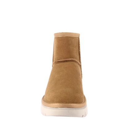 Grünland Stivaletti da Donna in camoscio Art.CHOT PO1803-14 Col.Marrone