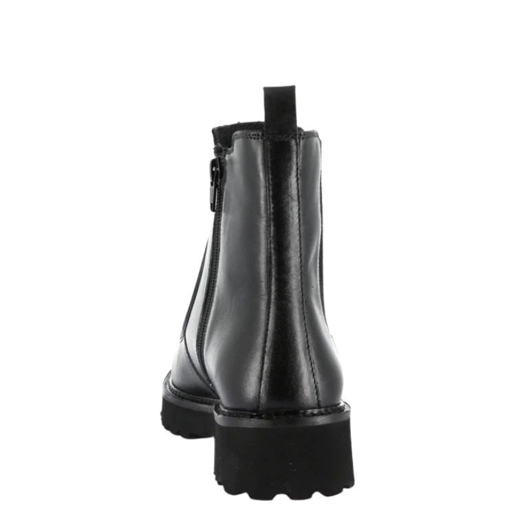 Grünland Stivaletti da Donna in pelle Art.REBE PO1862-N1 Col.Nero