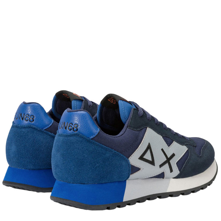 Sun68 Jaki Solid Scarpe da Uomo Art.Z44113 Col.Blu Navy