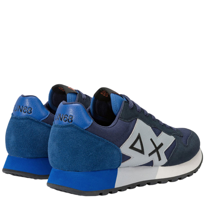 Sun68 Jaki Solid Scarpe da Uomo Art.Z44113 Col.Blu Navy