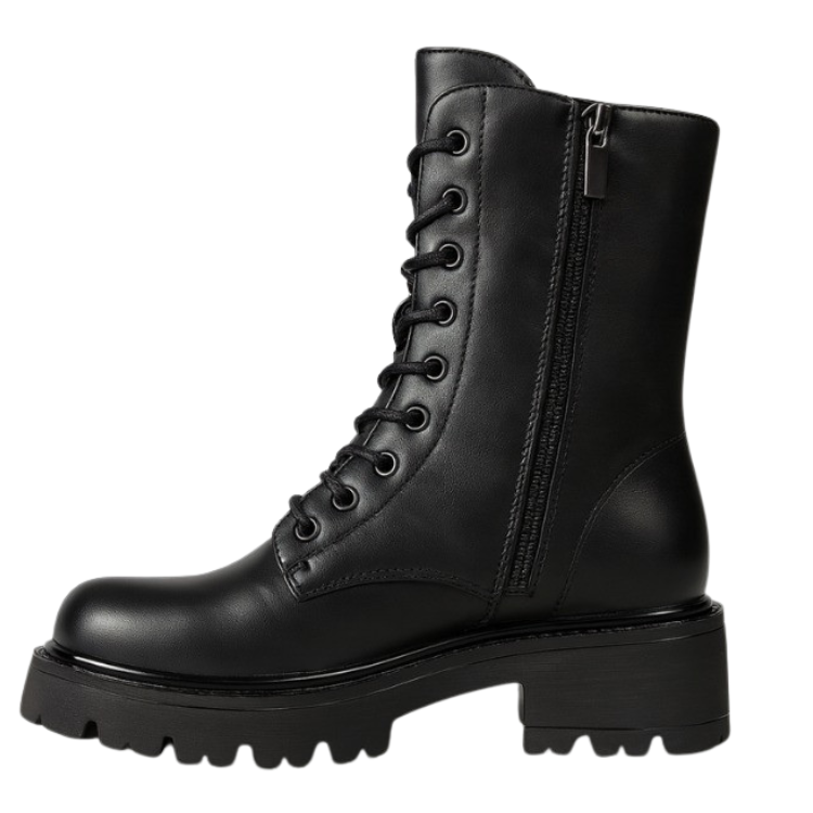 4US By Cesare Paciotti Stivaletti da Donna in pelle Art.4BX119 Col.nero