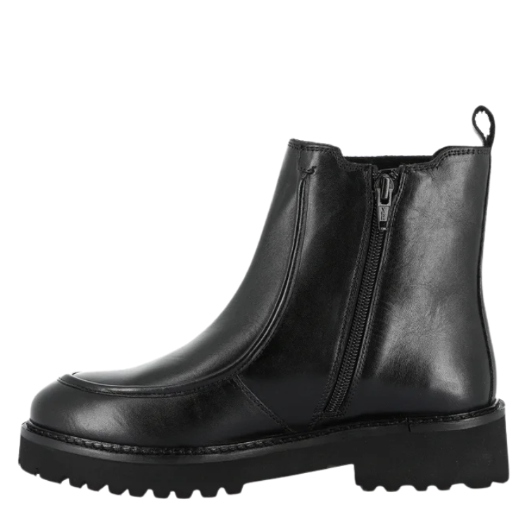 Grünland Stivaletti da Donna in pelle Art.REBE PO1862-N1 Col.Nero