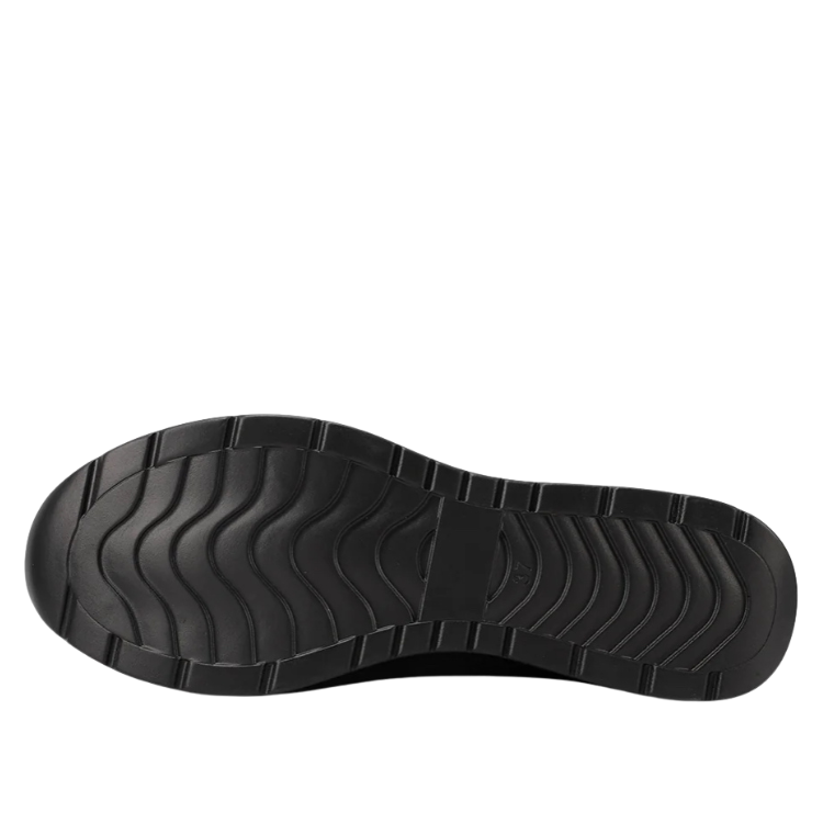 Queen Helena Scarpe da Donna con punta affusolata e zeppa Art.X33-28 Col.Nero