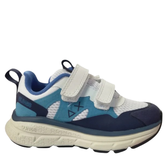 Sun68 Scarpe da Bambino Art.Z44341B Col.Blu e Bianca