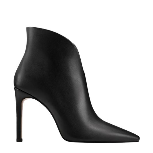 Queen Helena Stivaletti da Donna a punta tacco 10cm. Art.K4053 Col.Nero