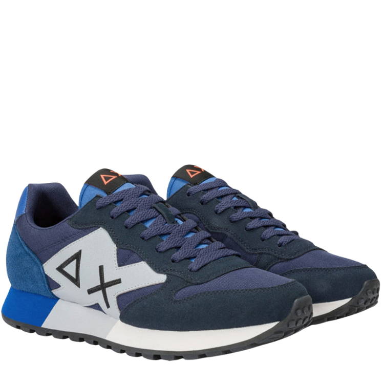 Sun68 Jaki Solid Scarpe da Uomo Art.Z44113 Col.Blu Navy