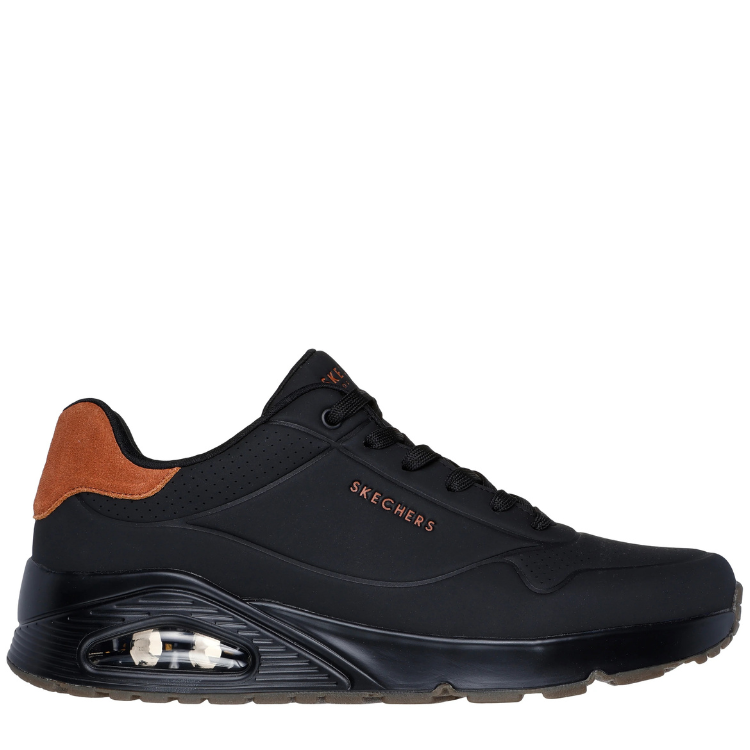 Skechers UNO-SUITED ON AIR Scarpe da Uomo Art.183004 Col.Nero