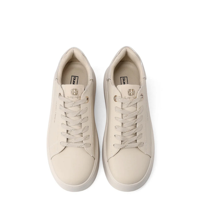 Queen Helena Scarpe da Donna con platform e dettaglio personalizzato Art.X33-4 Col.Beige