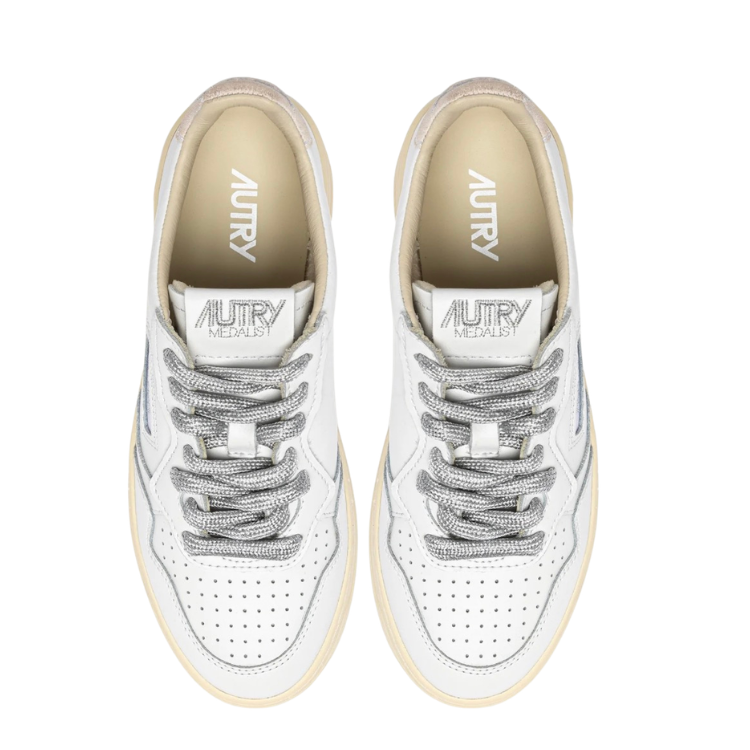 Autry Medalist Scarpe da Donna Art.AULW SW02 Col.Bianco