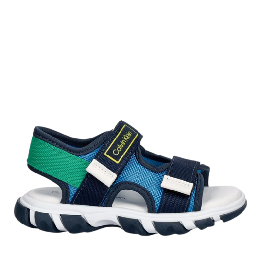 Calvin Klein Scarpe da Bambino - Sandaletto Multicolor in tela