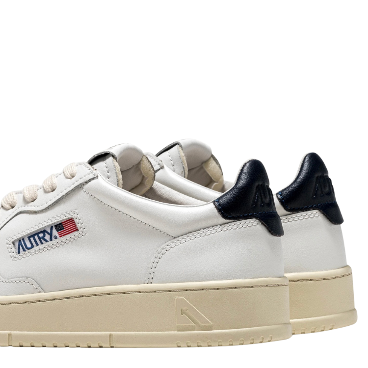 Autry Medalist Scarpe da Uomo Art.AULM LL12 Col.Bianco/Blu Navy